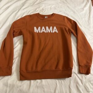 MAMA Blond Ambition pull over sweater size S